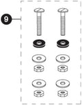 TOTO TTHU833A Mounting Hardware by Unknown