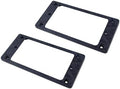 Guyker Metal Flat Humbucker Cover, Pickup Mounting Ring Set by guyker