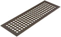 "Reggio Register Square Series Pattern Floor Grille, Oil-Rubbed Bronze Steel by ReggioRegisterCompanyLLC
