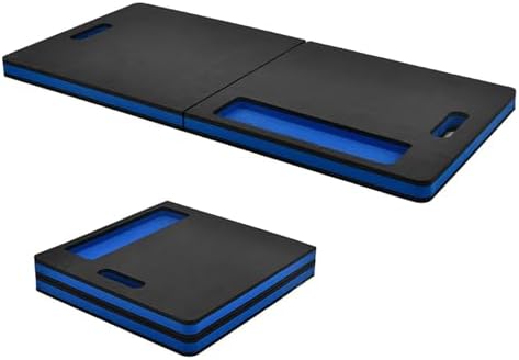 EVA Folding Grooved Work Mat – Heavy Duty Shock-Absorbing Pad by Unknown