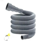 Extension Drain Pipe Strong Steel Rubber Hose Flexible Length Adjustable Washer by Unknown