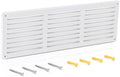 Colingmill 1 Pcs Decorative Return Air Vent Cover 26 x 8.5 x 3/4 Inch White MDF by Colingmill