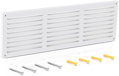 Colingmill 1 Pcs Decorative Return Air Vent Cover 26 x 8.5 x 3/4 Inch White MDF by Colingmill