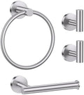 Lairuier Bathroom Hardware Set, 4-pieceTowel Holder Set Include Toilet Paper by LairuierBathroomHardwareSet