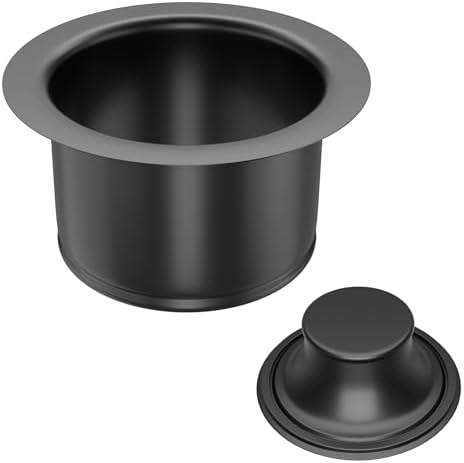 Garbage Disposal Flange and Stopper, Kitchen Sink Drain Deep Flange by Exakey