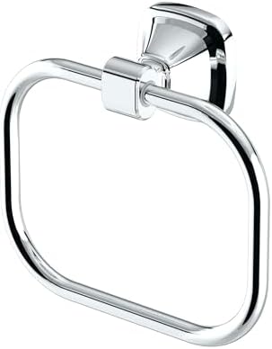 Gatco 5512 Beverly Towel Ring, Wall-Mounted Bathroom Hand Towel Holder by Gatco