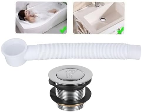 FABULETTA Brass Bathtub Waste Set - Image 5