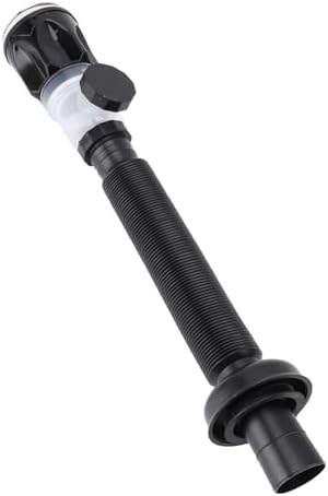 Sink Drain Pipe, Flexible P Trap Drain Kit, Anti Clogging Basket Filter - Image 5