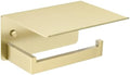 APLusee Brushed Gold Toilet Paper Holder by APLusee