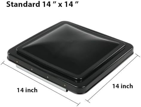 ALLGOOD 14" x 14" Replacement Roof Vent Cover Camper RV Trailer - Image 6