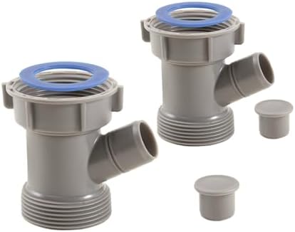 1-1/2 Inch Dishwasher Kitchen Drain Pipe Hose Adapter Wye, Kitchen Sink Pipe by QruiLanTu