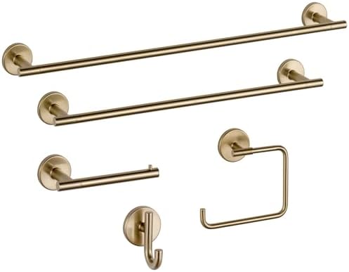 Delta Single Post Toilet Paper Holder | Champagne Bronze | Wall Mount | Trinsic - Image 2