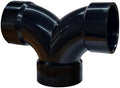 Lesso 3''Double Degree 90 ELBOW ABS pipe fittings Black, 3 Inch by LESSO