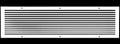 36" X 10" Aluminum Return Grille by HVACPremium