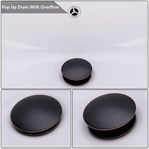 Oil Rubbed Bronze Pop Up Drain - Image 2