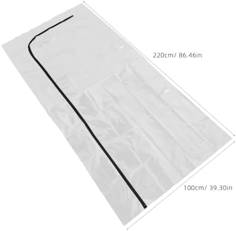 Luxshiny Reusable Plastic Zipper Door Dust Barrier - Image 2