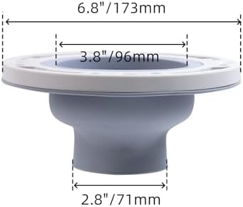 Bitray Silicone Toilet Flange Repair Universal Toilet Flange Replacement - Image 2