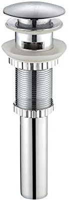 KRAUS Pop-Up Drain with Overflow in Chrome by Unknown