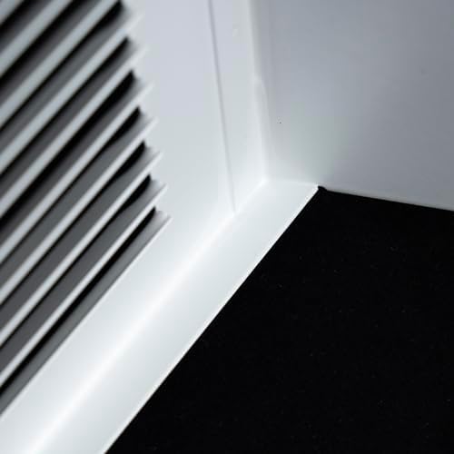 Fits 30x6 Duct Opening | Steel Triangular Baseboard Return Air Grille by Handua - Image 7