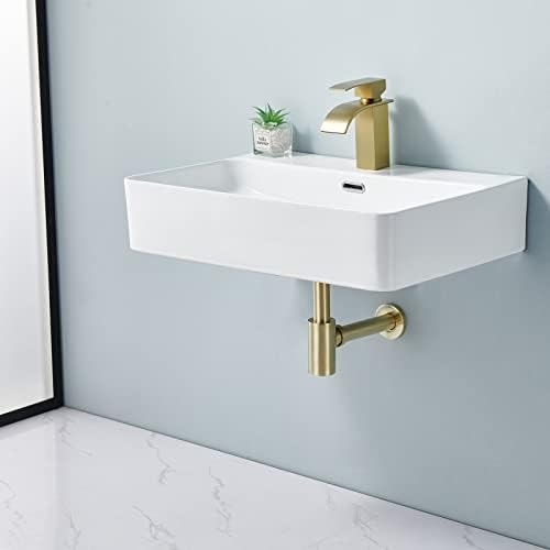 Brass P Trap Bathroom Sink: 1-1/4 Sink Trap - Image 6