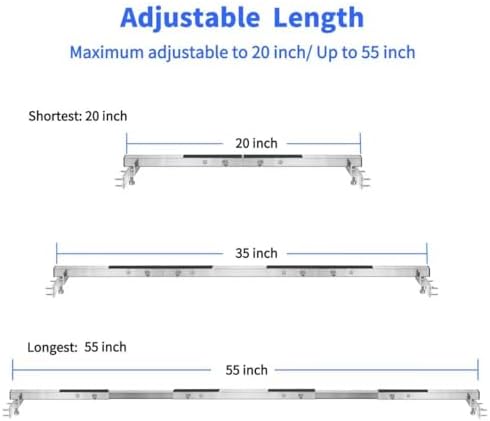 Undermount Sink Brackets, 20-55″ Adjustable Undermount Sink Support Brackets - Image 2