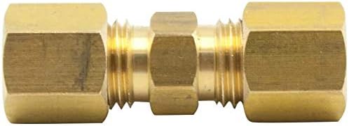 Brass Compression Tube Fitting, 1/8" OD x 1/8" OD - Image 6