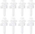 Canomo Toilet Seat Replacement Part Includes Plastic Toilet Seat Hinge Bolt by Canomo