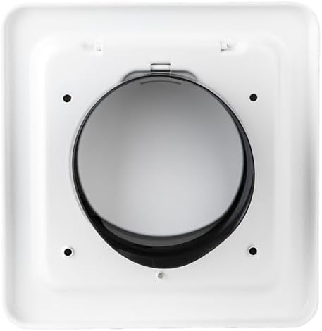 NO-PEST VENT Dual Door Dryer Vent Cover 4 Inch Outdoor, Made in USA, Highest - Image 3