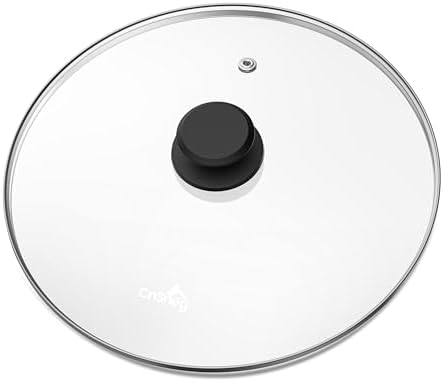 12 Inch Pan Lid For Pots Pans and Skillets, Cast Iron Skillet Lid, Large by CnSneg