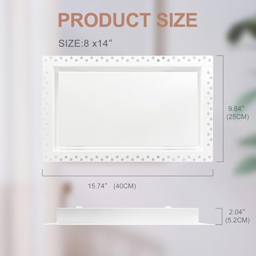 Flush Wall Vent Cover 8x14 Inch - Image 7