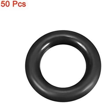 uxcell Nitrile Rubber O-Rings 7.5mm OD 4.5mm ID 1.5mm Width, Metric Sealing - Image 2