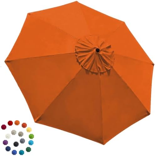 EliteShade USA 9FT Patio Umbrella Replacement Covers 8 Ribs Market Umbrella by EliteShade