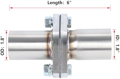 LCGP Exhaust Flange Repair Piping Kit 1.8" ID to 1.8" OD - Image 3