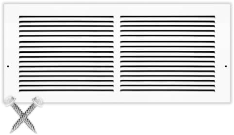 HVAC Premium 24" X 8" Baseboard Return Air Grille by HVACPremium