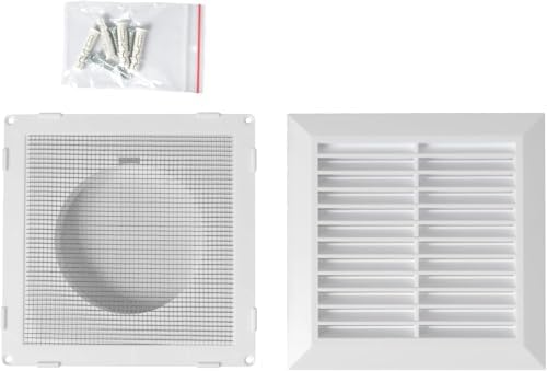 White 4" Inch Ventilation Grille - Image 7