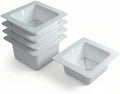 AmGood Pack of 5 Flanged Plastic Floor Drain Strainer 11-3/4 in. x 11-3/4 in. x by AmGood
