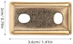 4Pcs Towel Bar Installation Hardware Replacement Bracket Washer 36x20mm - Image 2