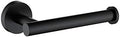 TASTOS Matte Black Toilet Paper Holder SUS304 Stainless Steel, Modern Round by TASTOS