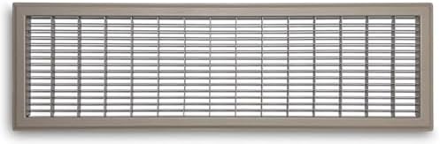 TruAire 8 in. x 30 in. Heavy Duty Floor Return Air Grille by Truaire