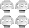 4Pcs Stainless Steel Towel Bar Mounting Hardware Easy Install by Unknown