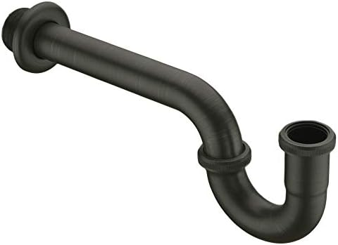 Brass P Trap, 1 1/4 Bathroom Basin Sink Waste Trap Drain Kit - Image 5