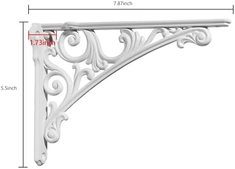 Khtumeware Shelf Bracket 8 Inch, Decorative Brackets - Image 2
