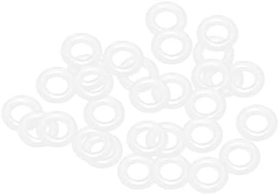 uxcell Silicone O-Rings, 6mm OD 3mm ID 1.5mm Width VMQ Seal Gasket by uxcell