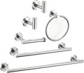 6 Pieces Brushed Nickel Bathroom Hardware Accessories Set Hand Towel Ring by Meetuniquestylesandneeds