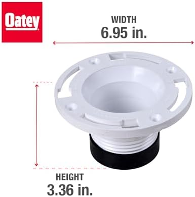 Oatey 4 in. PVC Twist-N-Set Closet Flange - Image 5