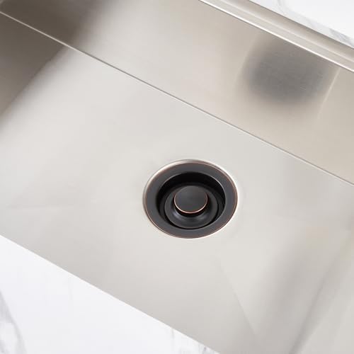 Luxier GD02-O Kitchen Sink Garbage Disposal Flange and Stopper in Oil Rubbed - Image 5