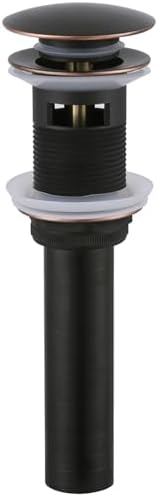 Angle Simple Bathroom Sink Stopper Oil-Rubbed Bronze, Pop Up Sink Drain by AngleSimple