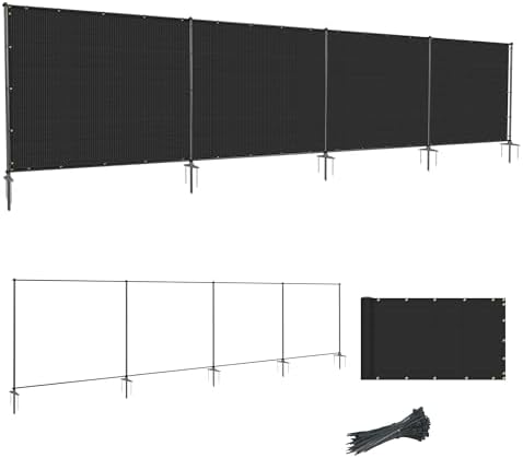 SunnyRoyal 5' x 64' Privacy Fence Screen Panel by SunnyRoyal