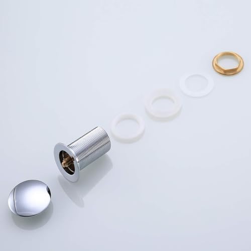 RANDOM Bathroom Faucet Vessel Vanity Sink Pop Up Drain Stopper Without Overflow. - Image 4