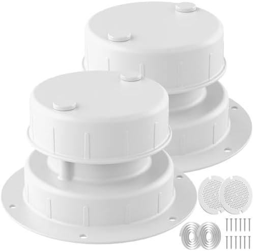 Safoner Aluminum RV Plumbing Vent Cap, Camper Roof Vent Cover Replacement by Safoner